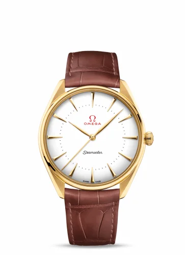 Omega Seamaster Master Co-Axial 39.5 Olympic Games Gold Yellow Gold / Enamel / Alligator 522.53.40.20.04.001 (52253402004001)